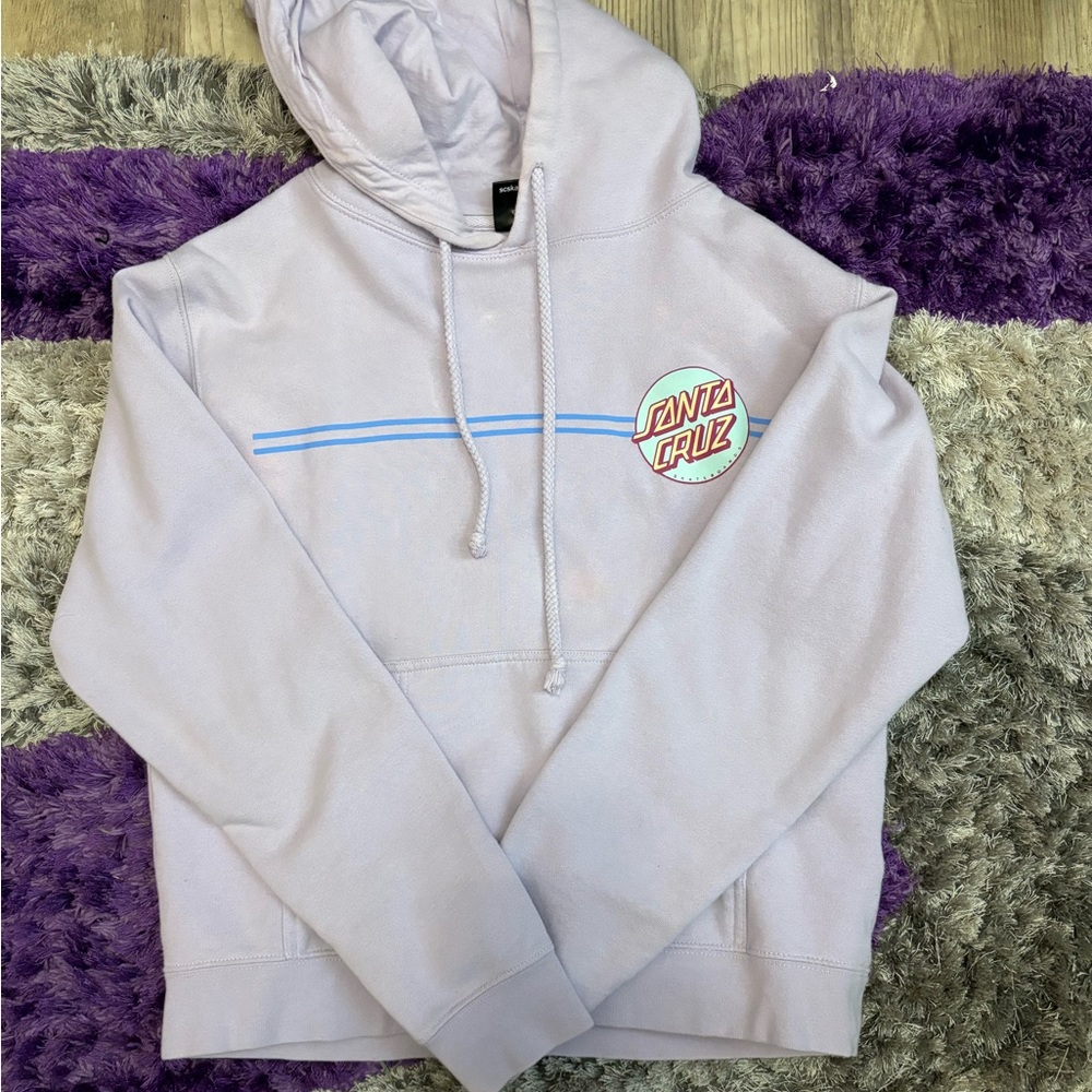 Lavender Santa Cruz hoodie!
